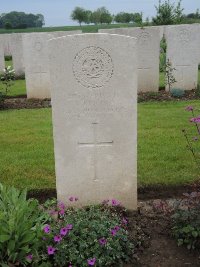 Peronne Road Cemetery Maricourt - Ritchie, P
