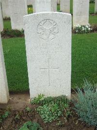 Peronne Road Cemetery Maricourt - Robertson, A