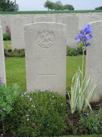 Peronne Road Cemetery Maricourt - Robertson, A