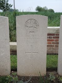 Peronne Road Cemetery Maricourt - Robson, A J