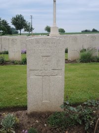 Peronne Road Cemetery Maricourt - Salmons, William Charles