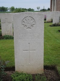 Peronne Road Cemetery Maricourt - Scott, John Henry
