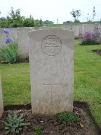 Peronne Road Cemetery Maricourt - Scott, W