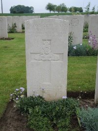 Peronne Road Cemetery Maricourt - Sharp, Reginald Archibald