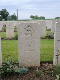 Peronne Road Cemetery Maricourt - Sheenan, W F