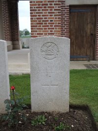 Peronne Road Cemetery Maricourt - Silman, H