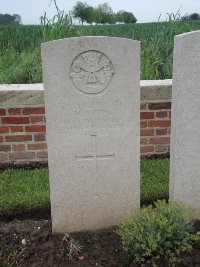 Peronne Road Cemetery Maricourt - Smith, H