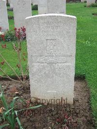 Peronne Road Cemetery Maricourt - Smith, J
