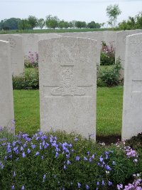 Peronne Road Cemetery Maricourt - South, William Alfred