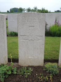 Peronne Road Cemetery Maricourt - Stammers, R C