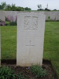 Peronne Road Cemetery Maricourt - Stewart, Alexander