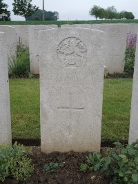 Peronne Road Cemetery Maricourt - Sullivan, J T E