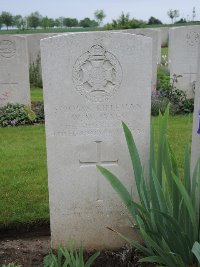 Peronne Road Cemetery Maricourt - Sykes, Walter William