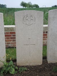 Peronne Road Cemetery Maricourt - Tame, E A