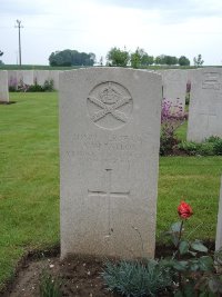 Peronne Road Cemetery Maricourt - Taylor, A W