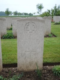 Peronne Road Cemetery Maricourt - Thomson, H V