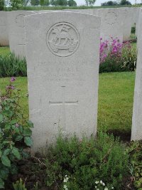 Peronne Road Cemetery Maricourt - Tucker, F
