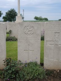 Peronne Road Cemetery Maricourt - Venters, Walter Stanley