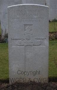 Peronne Road Cemetery Maricourt - Wignall, H