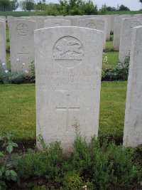 Peronne Road Cemetery Maricourt - Wilding, Godfrey James