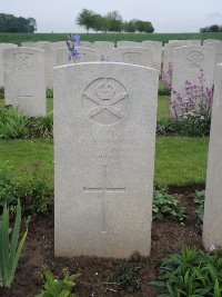 Peronne Road Cemetery Maricourt - Wilkinson, A J