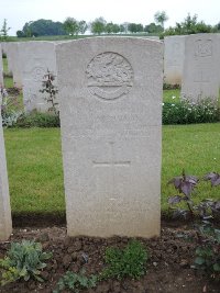 Peronne Road Cemetery Maricourt - Wilkinson, F