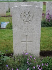 Peronne Road Cemetery Maricourt - Williams, Johnnie