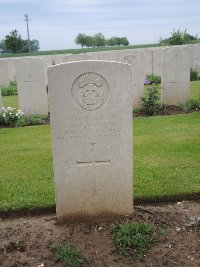 Peronne Road Cemetery Maricourt - Wilton, William Frank