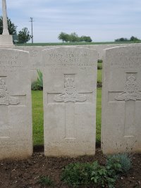 Peronne Road Cemetery Maricourt - Witt, Alfred George