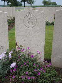 Peronne Road Cemetery Maricourt - Wright, A