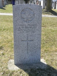 Toronto (Mount Hope) Cemetery - Buckley, A W