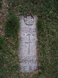 Toronto (Mount Hope) Cemetery - Leonard, James Francis