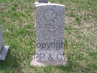 Toronto (Mount Hope) Cemetery - Lindsay, Morris D.