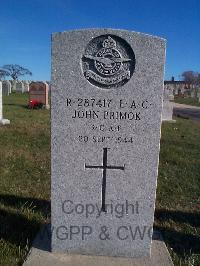 Toronto (Mount Hope) Cemetery - Primok, John