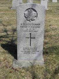 Toronto (Mount Hope) Cemetery - Pacione, Peter Paul