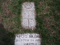 Toronto (Mount Hope) Cemetery - Sullivan, John J.