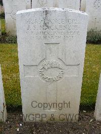 St. Hilaire Cemetery&#44; Frevent - MacKenzie, John Smith