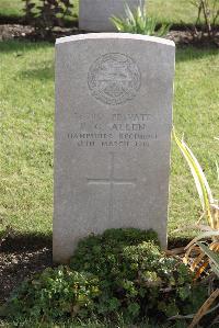 Maroeuil British Cemetery - Allen, E G