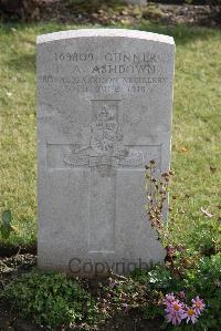 Maroeuil British Cemetery - Ashdown, Francis Albert