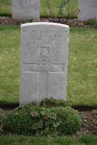 Maroeuil British Cemetery - Auber, Charles St. Lo.