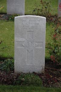 Maroeuil British Cemetery - Brown, Alexander Cosens