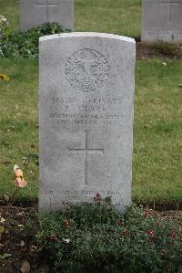 Maroeuil British Cemetery - Clark, P