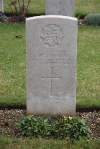 Maroeuil British Cemetery - Cowland, J T