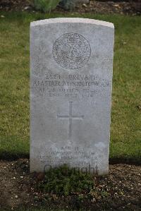 Maroeuil British Cemetery - Duncan, Alastair Aitken