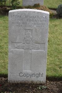 Maroeuil British Cemetery - Finlayson, Gavin