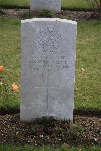 Maroeuil British Cemetery - Gemmell, Alexander