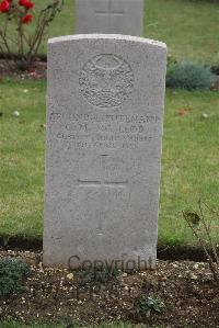 Maroeuil British Cemetery - McLeod, G M
