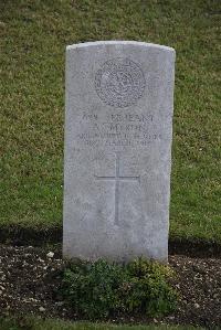 Maroeuil British Cemetery - Myron, A