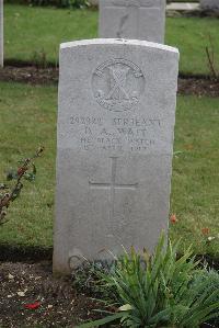 Maroeuil British Cemetery - Watt, David A.