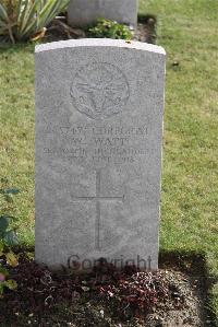 Maroeuil British Cemetery - Watt, W